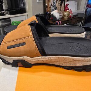 Timberland Mens Garrison Trail Slide Wheat Nubuck TB0A2903 231 Size 12 NEW